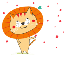 Super Ruffled Cat sticker #10946096