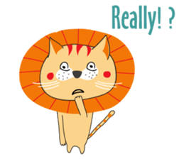 Super Ruffled Cat sticker #10946099