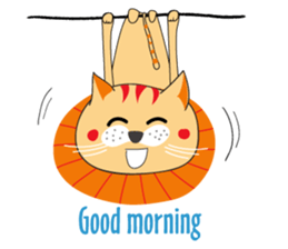 Super Ruffled Cat sticker #10946100