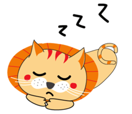 Super Ruffled Cat sticker #10946102