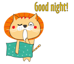 Super Ruffled Cat sticker #10946104