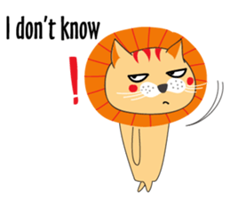 Super Ruffled Cat sticker #10946105