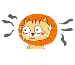 Super Ruffled Cat sticker #10946109