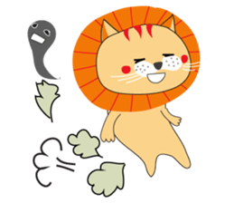 Super Ruffled Cat sticker #10946110