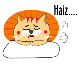 Super Ruffled Cat sticker #10946112