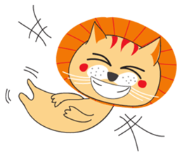 Super Ruffled Cat sticker #10946113