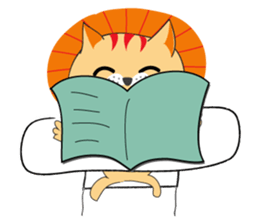 Super Ruffled Cat sticker #10946115