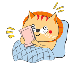 Super Ruffled Cat sticker #10946120