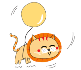 Super Ruffled Cat sticker #10946121