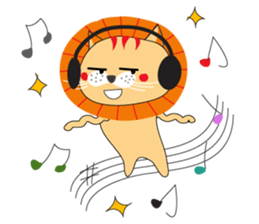 Super Ruffled Cat sticker #10946122