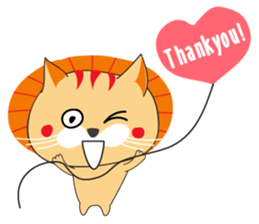 Super Ruffled Cat sticker #10946127