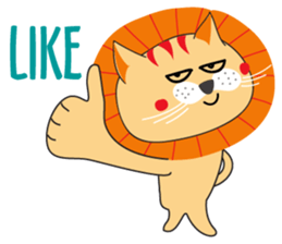 Super Ruffled Cat sticker #10946128