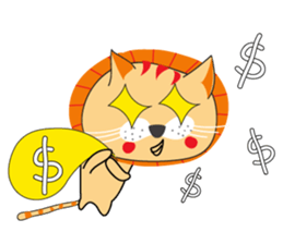 Super Ruffled Cat sticker #10946133