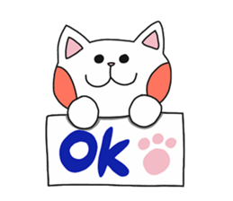 You need Cat sticker #10946472