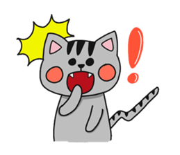 You need Cat sticker #10946474