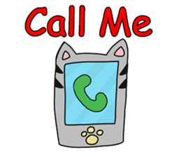 You need Cat sticker #10946486