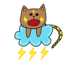 You need Cat sticker #10946492