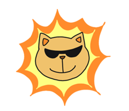 You need Cat sticker #10946493