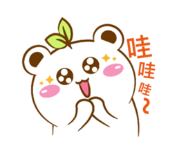 Leaf Bear sticker #10946674