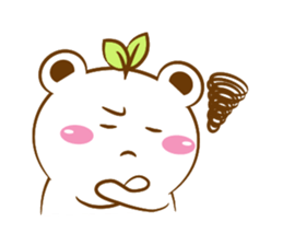 Leaf Bear sticker #10946685