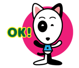 Happy dog life. sticker #10946817