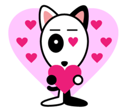 Happy dog life. sticker #10946824