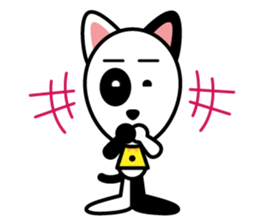 Happy dog life. sticker #10946829