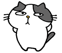 Handwriting more than one cat vol.2 sticker #10946897