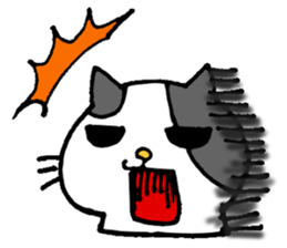 Handwriting more than one cat vol.2 sticker #10946915