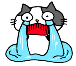 Handwriting more than one cat vol.2 sticker #10946916