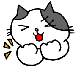 Handwriting more than one cat vol.2 sticker #10946926