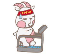 Piggo and Goaty sticker #10947103