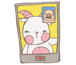 Piggo and Goaty sticker #10947106