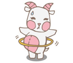 Piggo and Goaty sticker #10947110