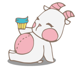 Piggo and Goaty sticker #10947116