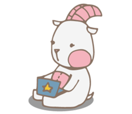 Piggo and Goaty sticker #10947118