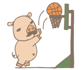 Piggo and Goaty sticker #10947124