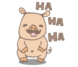 Piggo and Goaty sticker #10947128