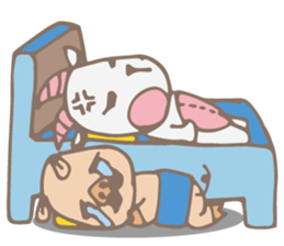 Piggo and Goaty sticker #10947131