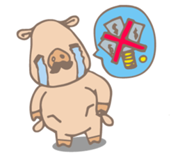Piggo and Goaty sticker #10947132