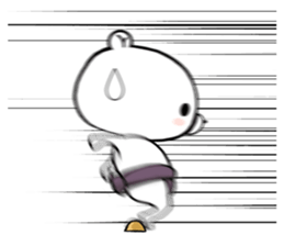 Bear became wrestlers. sticker #10947314