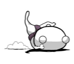 Bear became wrestlers. sticker #10947319