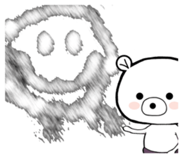 Bear became wrestlers. sticker #10947329