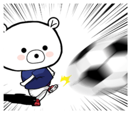 Bear became wrestlers. sticker #10947333