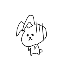 Daily loose rabbit sticker #10947450