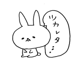Daily loose rabbit sticker #10947451