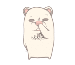I'm a hamster! sticker #10947705