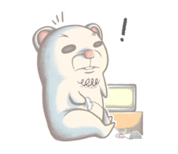 I'm a hamster! sticker #10947706