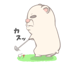 I'm a hamster! sticker #10947707