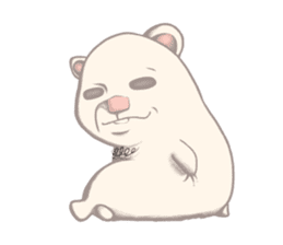 I'm a hamster! sticker #10947723